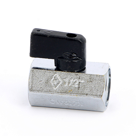 Кран шаровой потребительный BUGATTI KANSAS МИНИ 800 флажок 1/2" ВВ