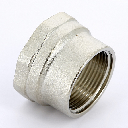 Муфта переходная резьбовая латунная UNI-FITT никель 11/2"х11/4"