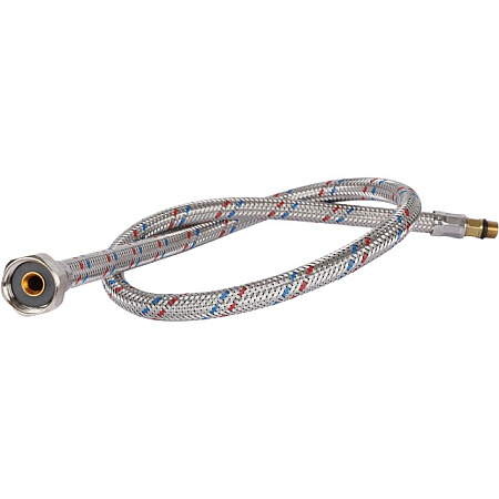 Гибкая подводка для смесителей STOUT нерж.сталь М10*18-1/2"-80 см, пара