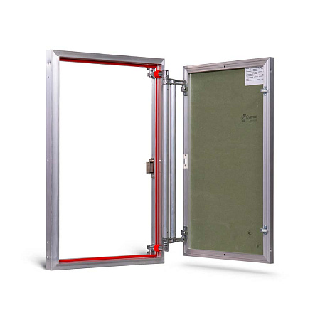 Люк под плитку АЛЮМИНИЕВЫЙ (НАЖИМНОЙ) ПРАКТИКА ETP 50x80