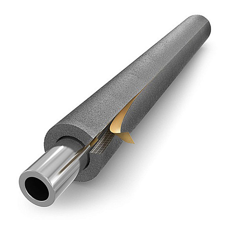 Трубка-утеплитель теплоизоляционная самоклеющаяся ENERGOFLEX SUPER SK палка 22/32-2 м, серая