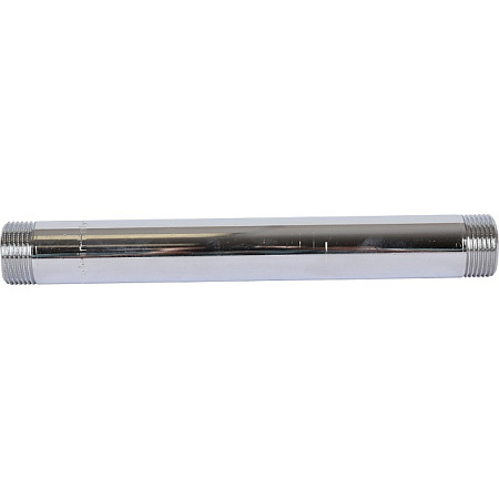 Бочонок резьбовой латунный STOUT хром 3/4"x200мм
