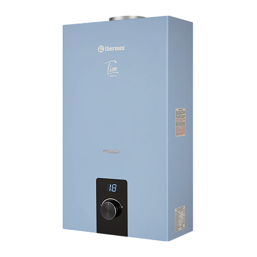 Колонка газовая проточная THERMEX T 20 D (SILVER GREY) (ЭдЭБ05003)