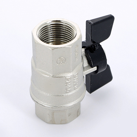 Кран шаровой BUGATTI NEVADA 402 бабочка 3/4" ВВ, полнопроходной