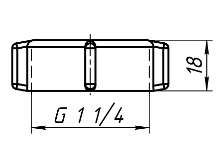Гайка пластиковая для сифона АНИПЛАСТ M432 11/4"x32 белая (025-0686)