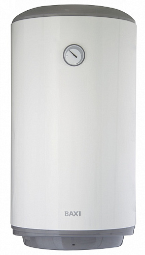 Водонагреватель термоэлектрический BAXI V 510 TS, накопительный, настенный, объём, л-100, эмалиров
