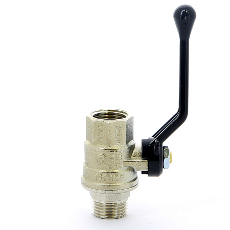 Кран шаровой BUGATTI OREGON 305 рукоятка алюминиевая 1/2" ВН, полнопроходной