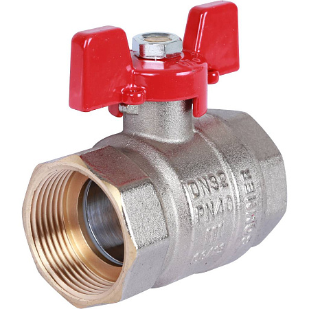 Кран шаровой ROMMER бабочка 11/4" ВВ
