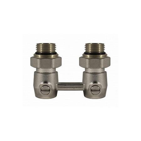 Узел-мультифлекс нижней подводки TERMICA угловой, Н-образный, 1/2"х3/4"ЕК