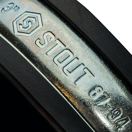 Хомут крепежный со шпилькой М8*80 STOUT Ду80 (87-92) - 3"