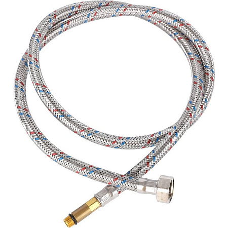 Гибкая подводка для смесителей STOUT нерж.сталь М10*35-1/2"-120 см, пара