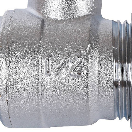 Клапан шаровой двухходовой зональный STOUT 1/2"х1/2" НВ