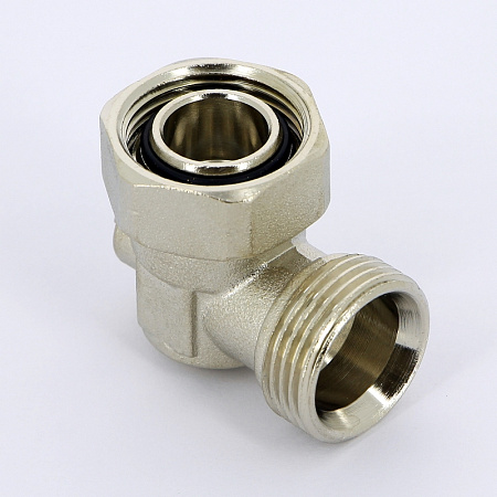 Узел-мультифлекс нижней подводки UNI-FITT угловой, I-образный, 3/4"х3/4" EK, одинарный