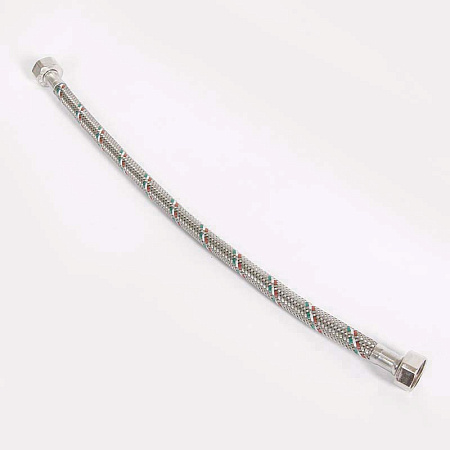 Гибкая подводка UNI-FITT ВВ 1/2", 40 см, DN 8, оплётка из нерж. стали