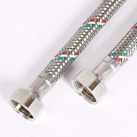 Гибкая подводка UNI-FITT ВВ 1/2", 300 см, DN 8, оплётка из нерж. стали