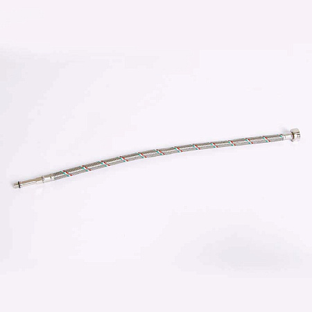 Гибкая подводка для смесителя UNI-FITT МL10х1 - 1/2", 50 см, удл. штуцер, DN 8, оплётка из нерж. ста