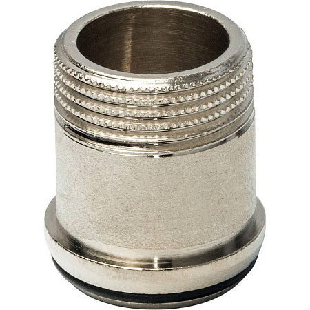 Американка ПРЯМАЯ резьбовая латунная (с прокладкой o-ring) STOUT никель 3/4" ВН
