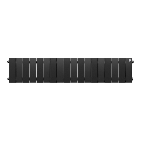 Радиатор биметаллический ROYAL THERMO PIANOFORTE NOIR SABLE 200x18 секций, чёрный (НС-1346009)