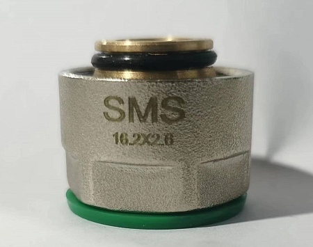 EK Фитинг-евроконус обжимной для полиэтилена SMS 712/S Ø16.2х2.6х3/4", PE-X