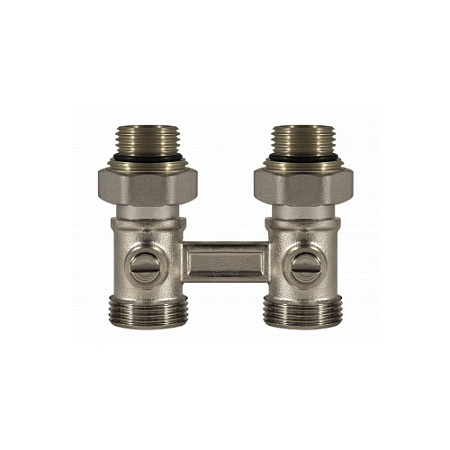 Узел-мультифлекс нижней подводки TERMICA прямой, Н-образный, 1/2"х3/4"ЕК