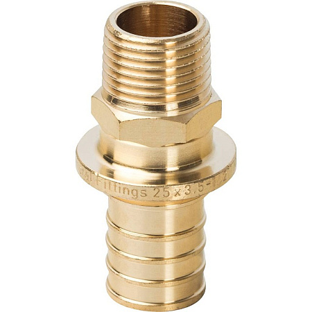СА Муфта резьбовая аксиальная для сшитого полиэтилена STOUT Ø25х1/2" Н