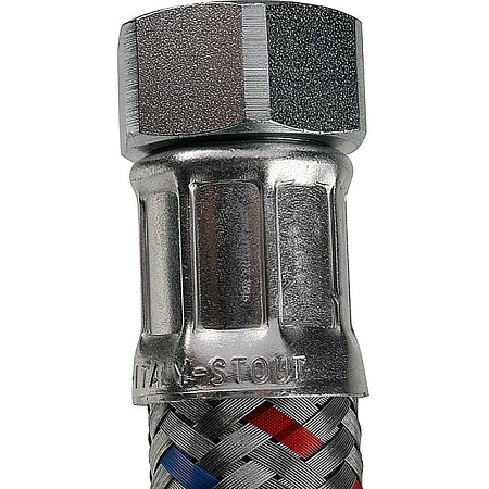 Гибкая подводка для воды STOUT ГИГАНТ 3/4"-50 см гайка-штуцер