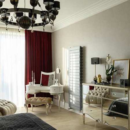 Радиатор биметаллический ROYAL THERMO PIANOFORTE TOWER NEW/SILVER SATIN 500х18 секций (НС-1176348)