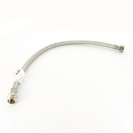 Гибкая подводка UNI-FITT для воды ВН 3/4", 60 см, DN 13, оплётка из нерж. стали