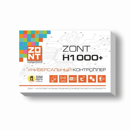 Отопительный контроллер ZONT H-1000+
