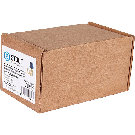 Клапан предохранительный для систем водоснабжения STOUT 1"x3/4" (8 бар)