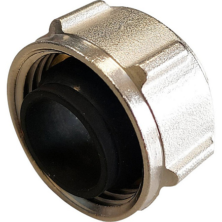 EK Фитинг-евроконус обжимной для жесткой трубки STOUT Ø15х1.0х3/4", дизайн REHAU (10/100)