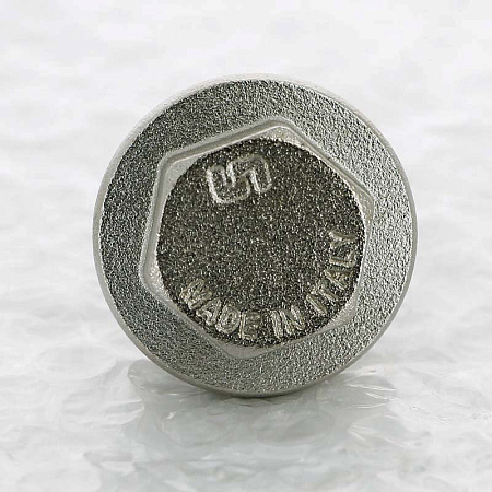 Заглушка резьбовая латунная UNI-FITT никель 1" H