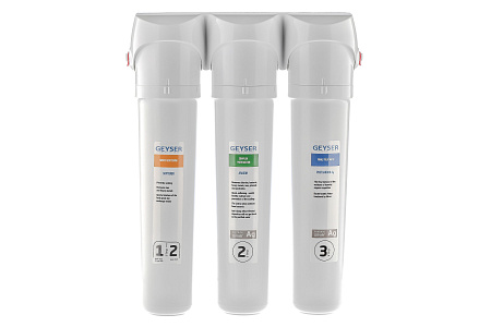 Фильтр под мойку ГЕЙЗЕР СМАРТ для жесткой воды (кран 3)
