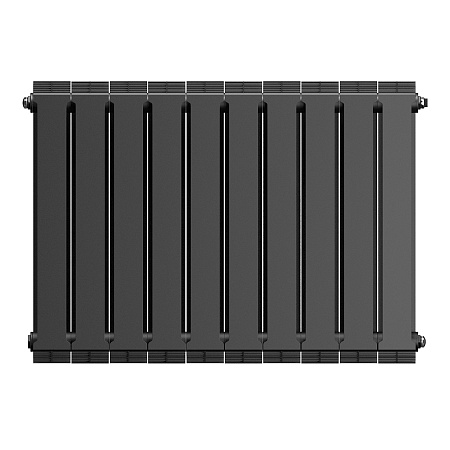 Радиатор биметаллический ROYAL THERMO PIANOFORTE NOIR SABLE NEW 500x10 секций, черный (НС-1176328)