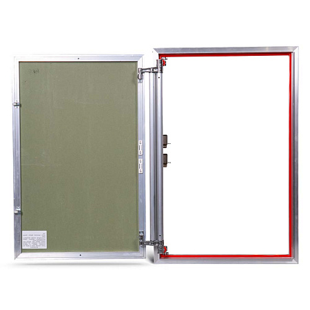 Люк под плитку АЛЮМИНИЕВЫЙ (НАЖИМНОЙ) ПРАКТИКА ETP 60x90