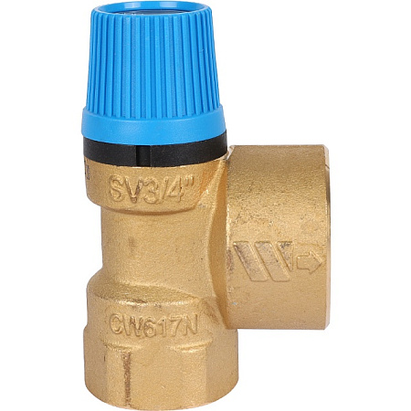 Клапан предохранительный для систем водоснабжения STOUT 3/4" (10 бар)