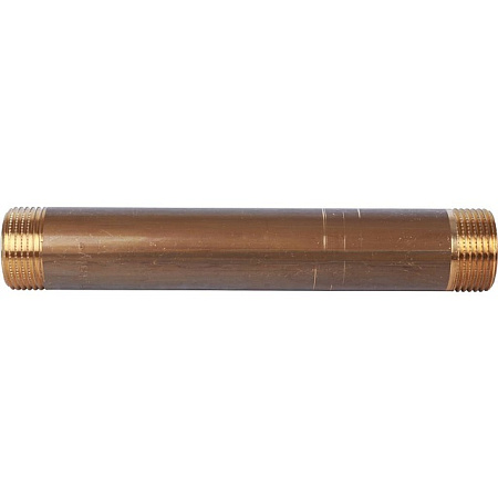 Бочонок резьбовой латунный STOUT без покрытия 3/4"x150мм