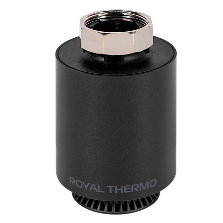 Термоголовка электронная для радиатора ROYAL THERMO SMART HEAT черный (НС-1402610)