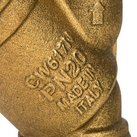 ФГО Фильтр косой грубой очистки STOUT SFW латунный 3/4", 500 мкр, желтый