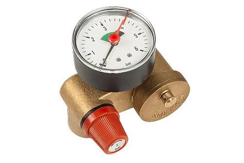 Группа безопасности котла UNIPUMP КОМПАКТ латунь 1&amp;quot; В х 3/4&amp;quot;, 3bar, без теплоизоляции