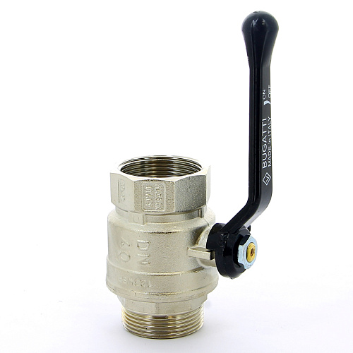 Кран шаровой BUGATTI ARIZONA 605 рукоятка алюминиева 11/2&amp;quot; ВН, стандартный проход