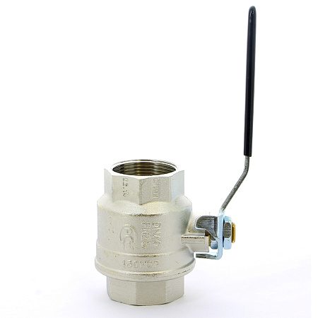Кран шаровой BUGATTI OREGON 301 рукоятка стальная 11/2" ВВ, полнопроходной