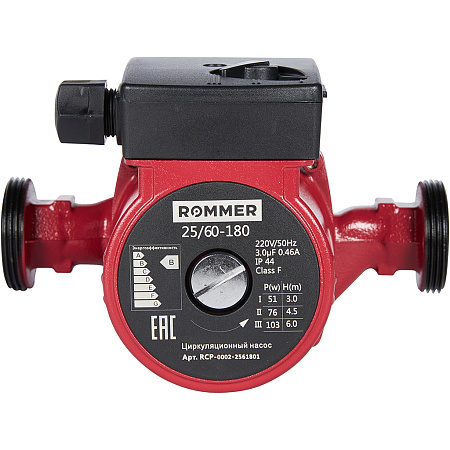 Насос циркуляционный ROMMER 25/60 180