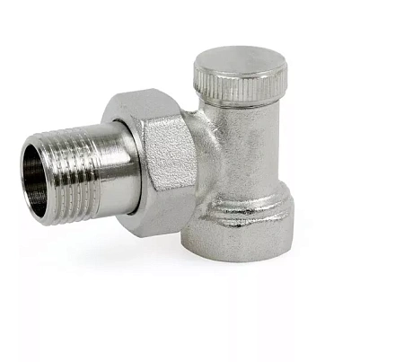 Клапан запорный угловой TERMICA 1/2"