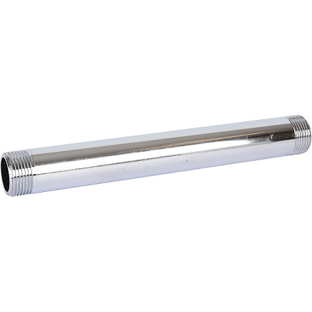 Бочонок резьбовой латунный STOUT хром 3/4"x200мм