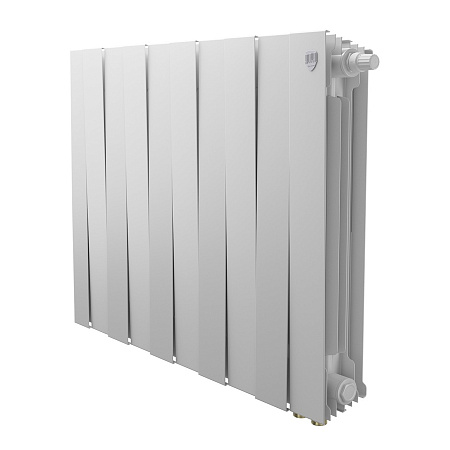 Радиатор биметаллический ROYAL THERMO PIANOFORTE BIANCO TRAFFICO VDR80 500x10 секций (НС-1506360)