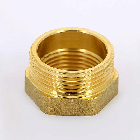 Футорка резьбовая латунная UNI-FITT без покрытия 11/4"х3/4" ВН
