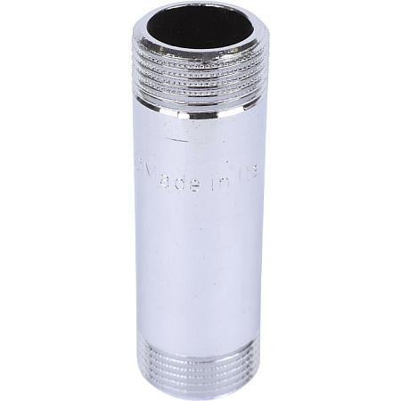 Бочонок резьбовой латунный STOUT хром 3/4"x80мм