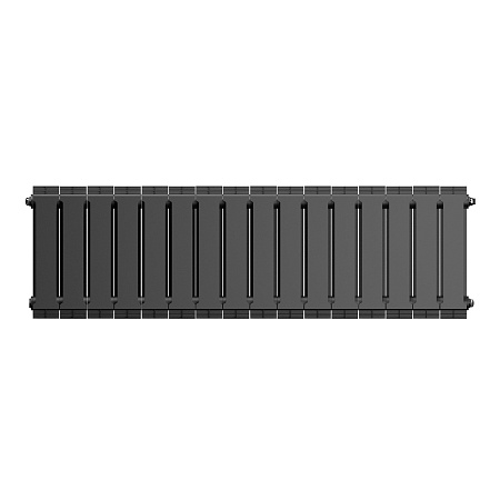 Радиатор биметаллический ROYAL THERMO PIANOFORTE NOIR SABLE 300x16 секций, чёрный (НС-1346061)