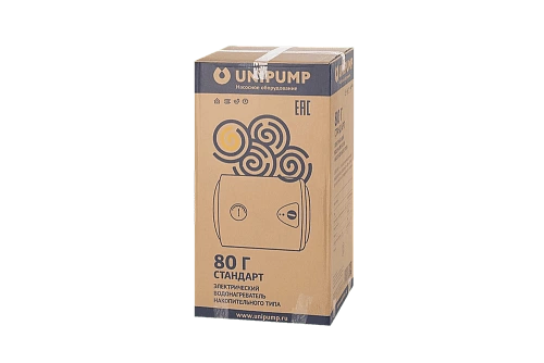 ЭВН Водонагреватель накопительный электрический UNIPUMP СТАНДАРТ 80 Г